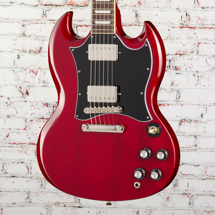 Epiphone - SG Standard - Electric Guitar - Ebony - w/ Premium