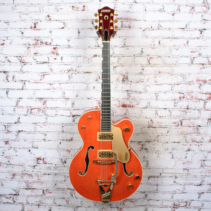 Gretsch - 2005 6120 Nashville MIJ Hollow-Body Electric Guitar Orange Stain w/OHSC - USED