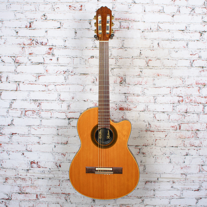 Gibson - 1981-82 Chet Atkins Nylon CEC Custom Shop Edition Acoustic Electric Guitar Natural w/Bag - VINTAGE