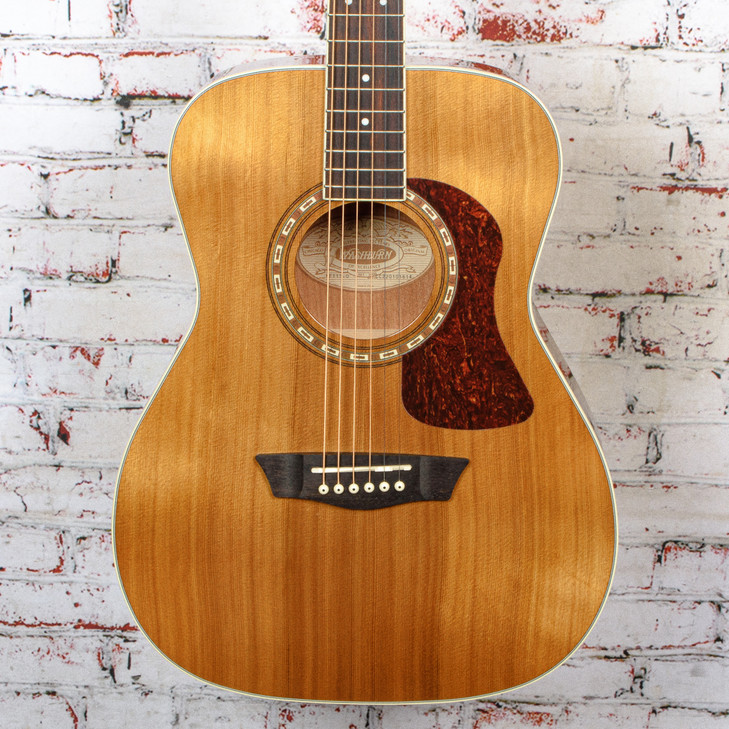 Washburn HF11S-O Heritage 10 Series Folk Acoustic Guitar Natural USED
