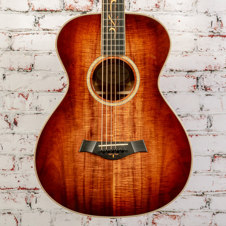 Taylor - 2016 K22e 12-Fret Limited Grand Concert Koa/Koa Electric Acoustic Guitar w/OHSC - USED