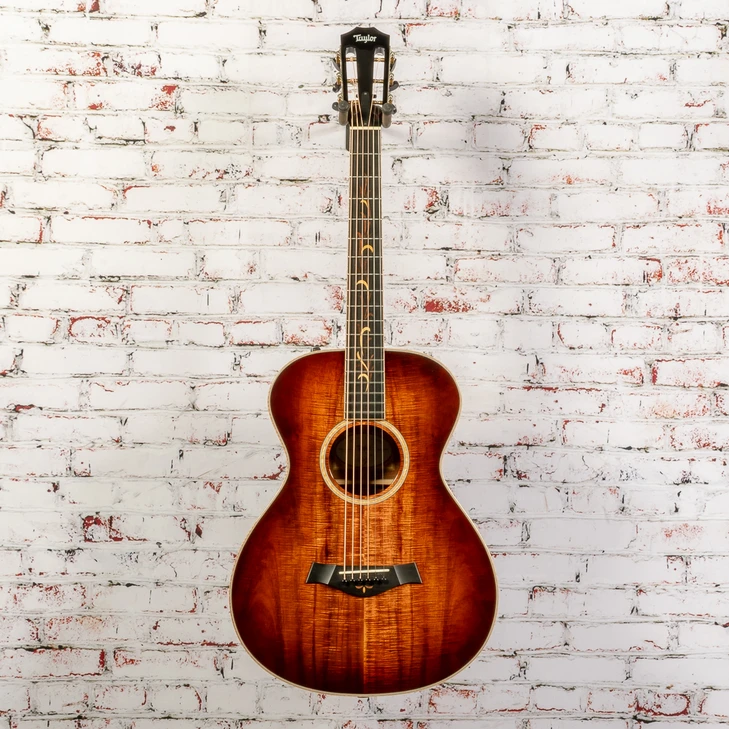 Taylor - 2016 K22e 12-Fret Limited Grand Concert Koa/Koa Electric Acoustic Guitar w/OHSC - USED