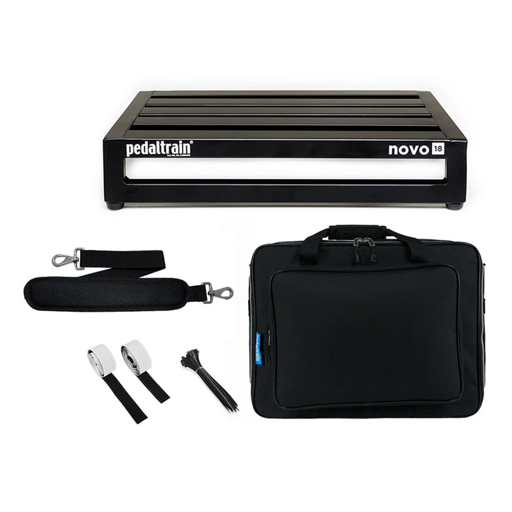 Pedaltrain - PT-N18-SC - Novo 18 SC Pedalboard - 18"x14.5" - w/ Soft Case