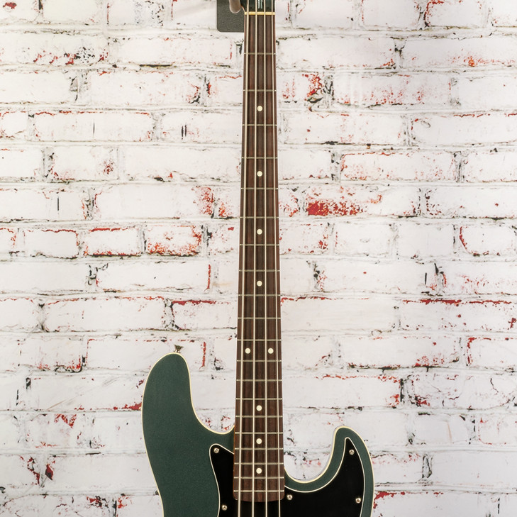 Fender - Aerodyne Jazz Bass MIJ - Electric Bass Guitar - Gun Metal Blue - w/Bag USED