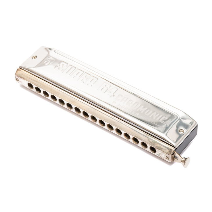 Hohner - Super 64 Chromonica w/Case - USED