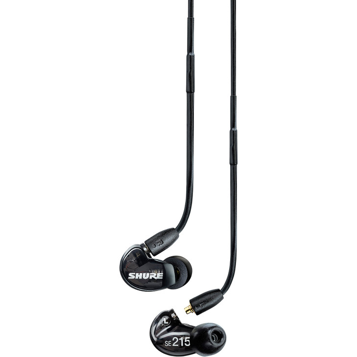 Shure - SE215K - Sound Isolating Earphones - Black