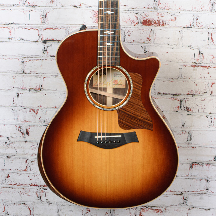 Taylor 2018 812ce-SB DLX 1 of 3 Grand Concert Acoustic Electric Guitar Sunburst w/OHSC USED