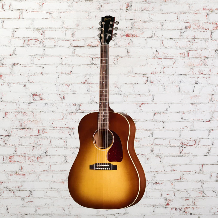 Gibson - J-45 Special - Acoustic-Electric Guitar - Satin Honey Burst - w/ Premium Softshell Case