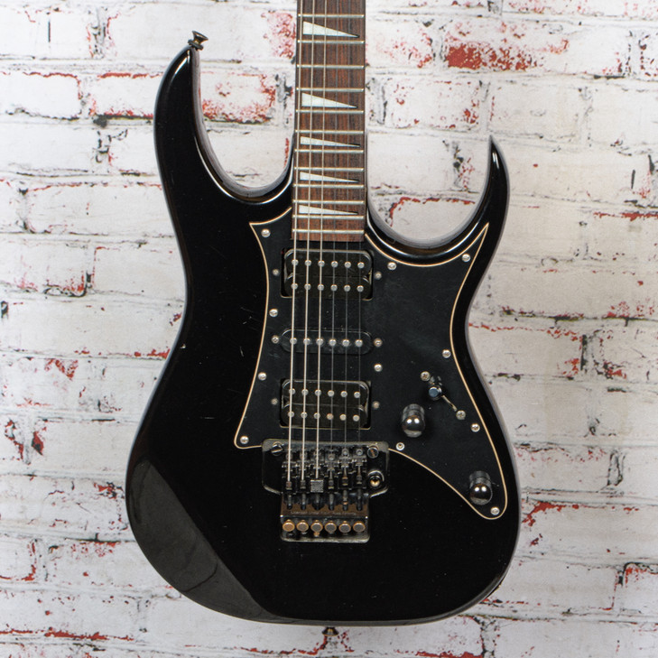 Ibanez 1990 EX350 Electric Guitar Black w/Bag VINTAGE