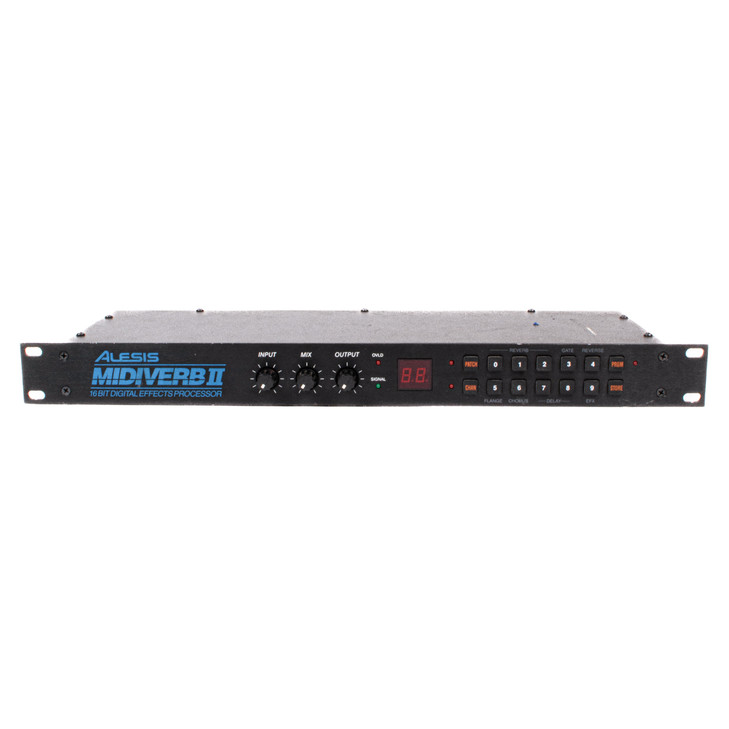 Alesis - MIDIVerb II Digital Effects Processor Rack-Mount Unit  USED