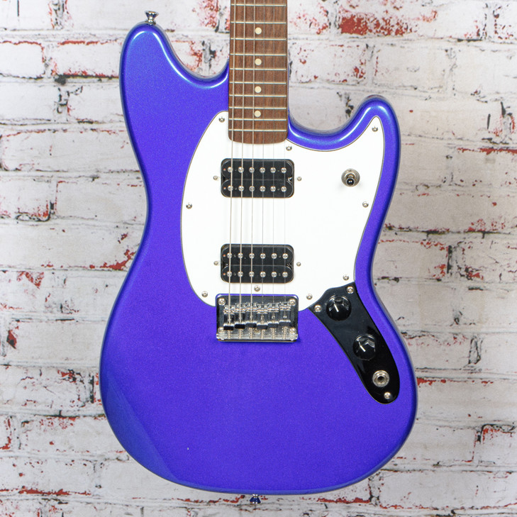 Squier - 2018 Bullet Mustang HH Electric Guitar Imperial Blue w/Bag - USED