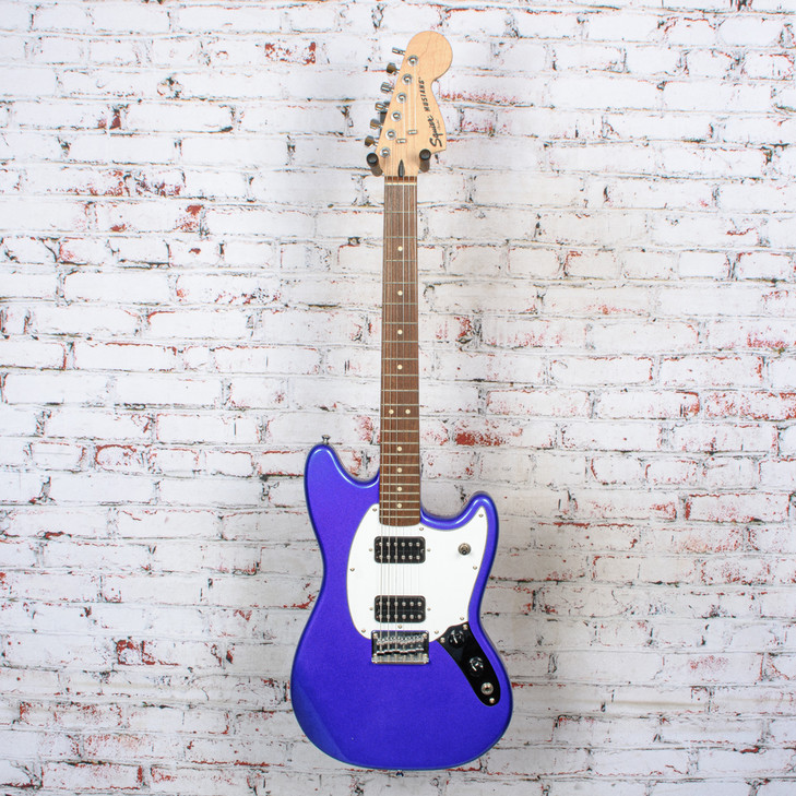 Squier - 2018 Bullet Mustang HH Electric Guitar Imperial Blue w/Bag - USED