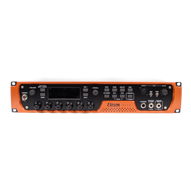 Avid Eleven Rack Guitar Multi Effects Rack-Mount Unit 2U USED
