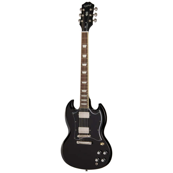 Epiphone - SG Standard - Electric Guitar - Ebony - w/ Premium Gigbag