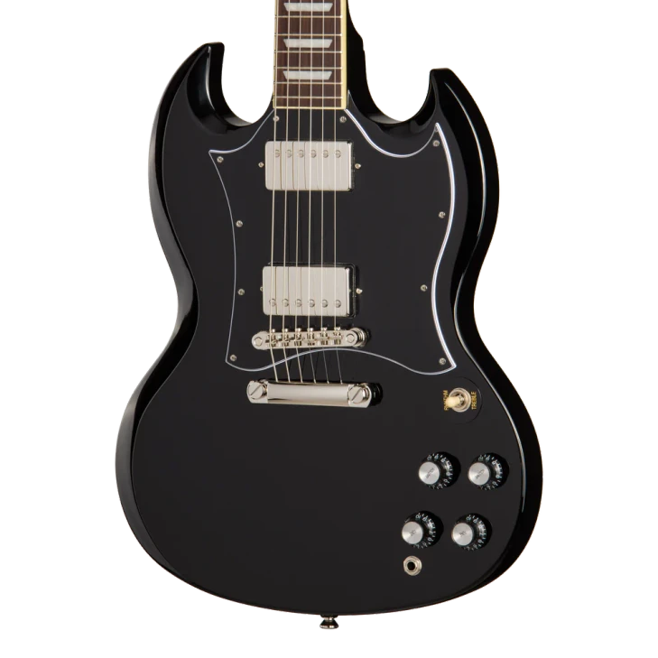 Epiphone - SG Standard - Electric Guitar - Ebony - w/ Premium Gigbag