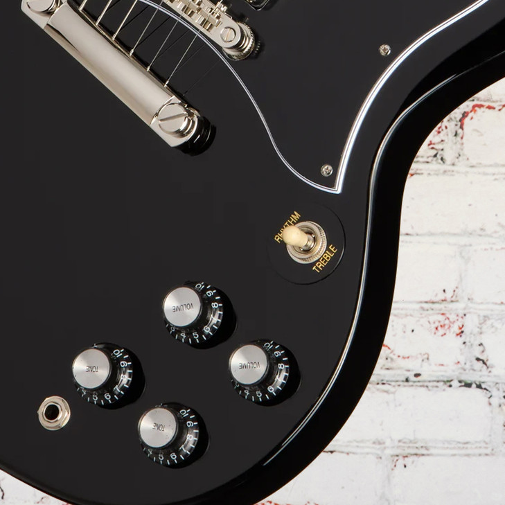 Epiphone - SG Standard - Electric Guitar - Ebony - w/ Premium Gigbag