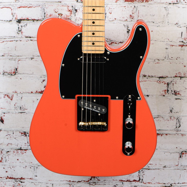 Fender 2025 Player II Telecaster Electric Guitar Coral Red w/Wilkinson Bridge and SD Quarter Pounder Pup USED