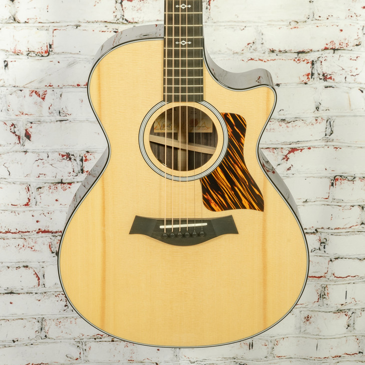 Taylor - 412ce Next Generation - Grand Concert Acoustic-Electric Guitar - Spruce/Indian Rosewood - Natural - w/ Hardshell Case - x6065