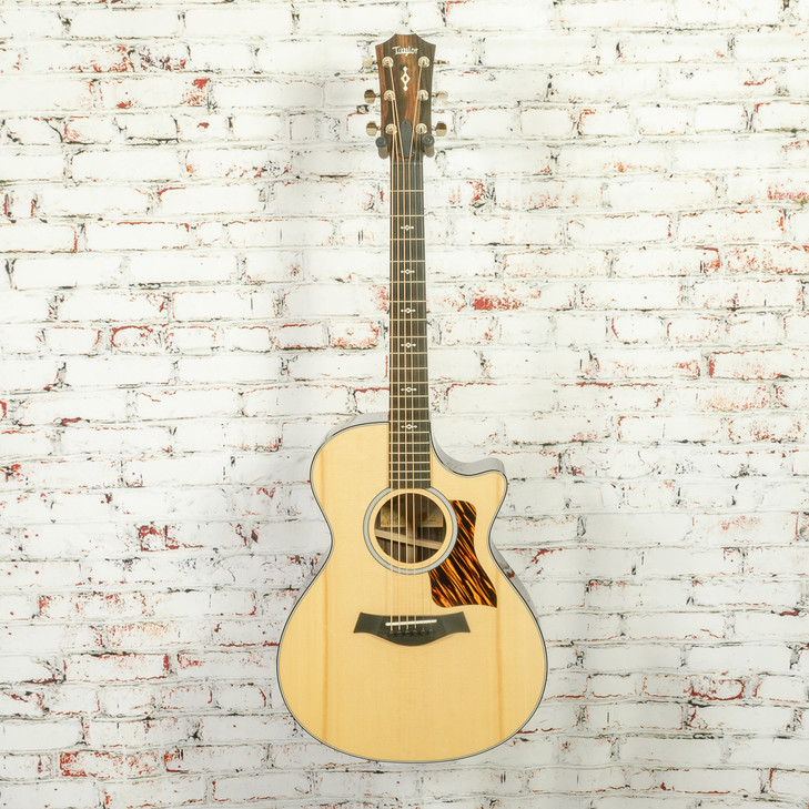 Taylor - 412ce Next Generation - Grand Concert Acoustic-Electric Guitar - Spruce/Indian Rosewood - Natural - w/ Hardshell Case - x6065