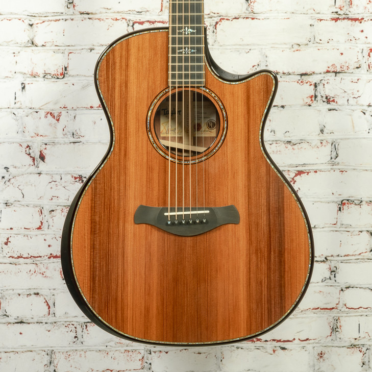Taylor - Next Generation Builder's Edition 914ce - Acoustic-Electric Guitar - Honduran /Sinker Redwood - Shaded Edgeburst - x6091 
