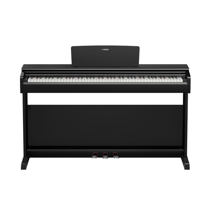 Yamaha - ARIUS YDP146B - Upright Digital Piano - 88-Key - w/ Bench - Black
