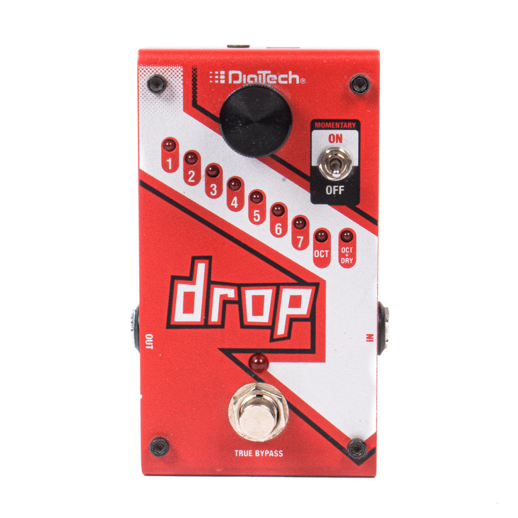 DigiTech Drop Compact Polyphonic Pitch-Shifter Pedal w/PSU USED