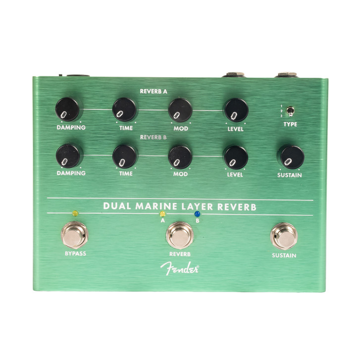 Fender - Dual Marine Layer Reverb Pedal - w/Box USED