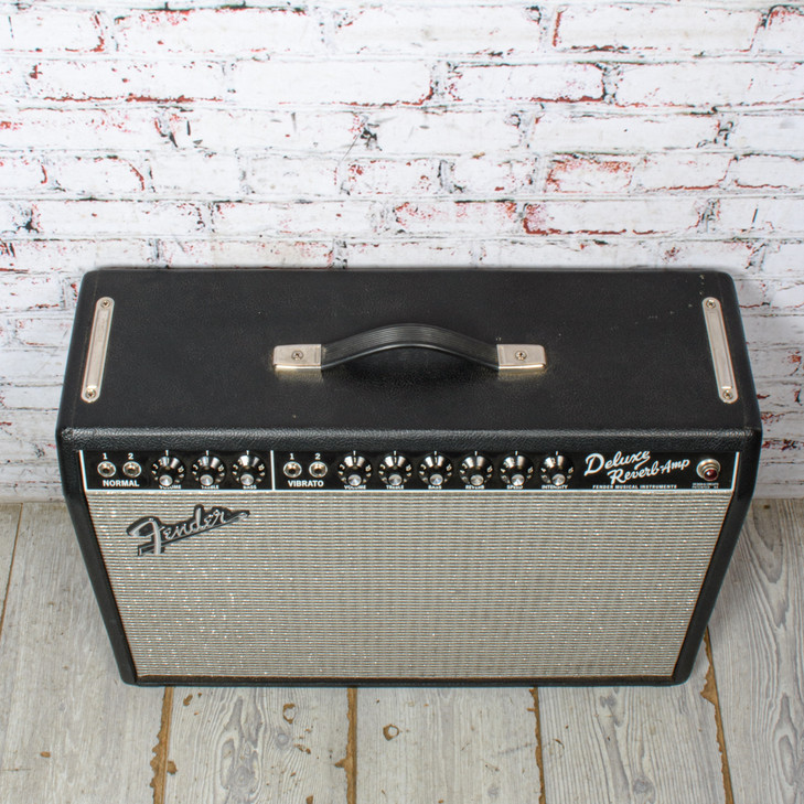 Fender - '65 Deluxe Reverb 1x12" 22W - Tube Guitar Combo Amplifier - w/Cover USED