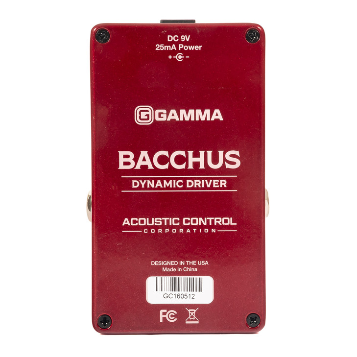 Gamma - Bacchus Overdrive Effect Pedal - USED