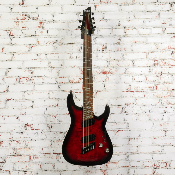 Schecter - Omen Elite-7 - Electric Guitar - Black Cherry Burst - USED