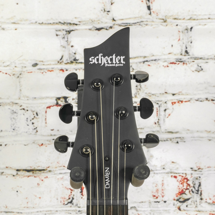 Schecter - Diamond Series Damien-6 - Electric Guitar - Matte Black - USED