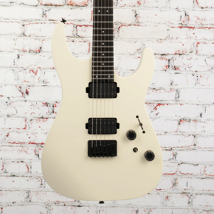Charvel - Pro-Mod Plus Dinky DK24 HH HT EB - Electric Guitar w/ Ebony Fingerboard - Crème White - w/ Gigbag