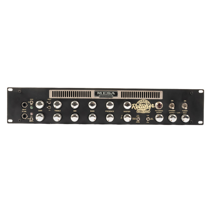 Mesa Rectifier Recording Preamp Guitar Amplifier Rack-Mount Unit w/FSW & Manual USED