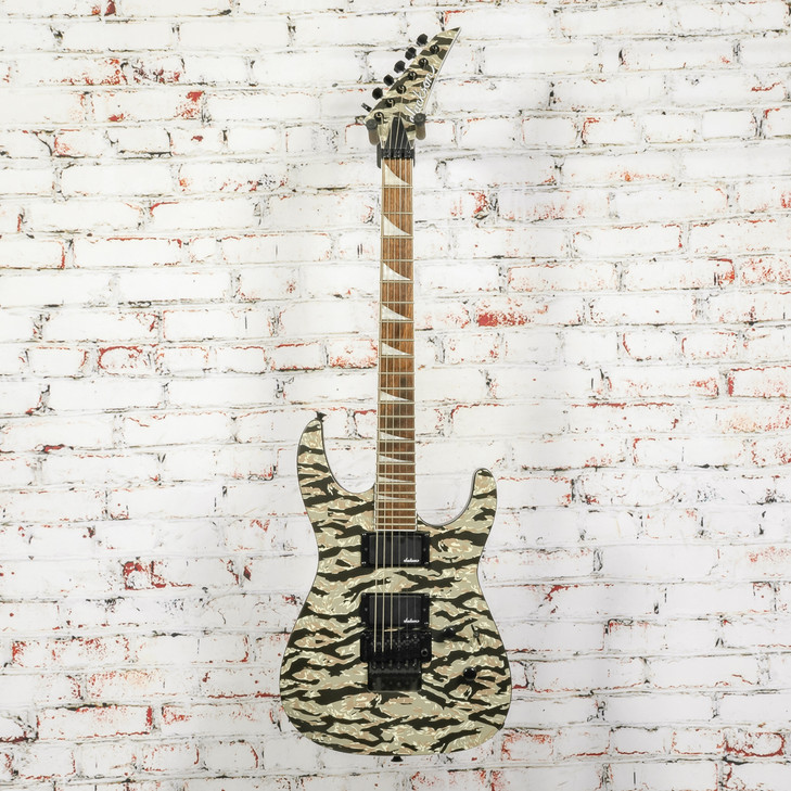 Jackson - X Series Soloist SLX DX - HH Electric Guitar - Tiger Jungle Camo - w/HSC USED