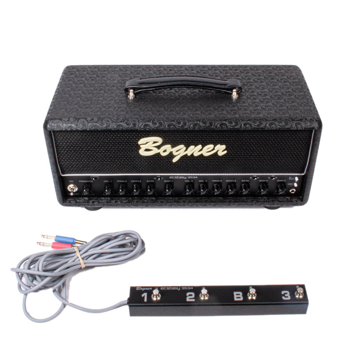 Bogner - Ecstasy 3534 3-Channel 35W Tube Guitar Amplifier Head w/FSW - USED
