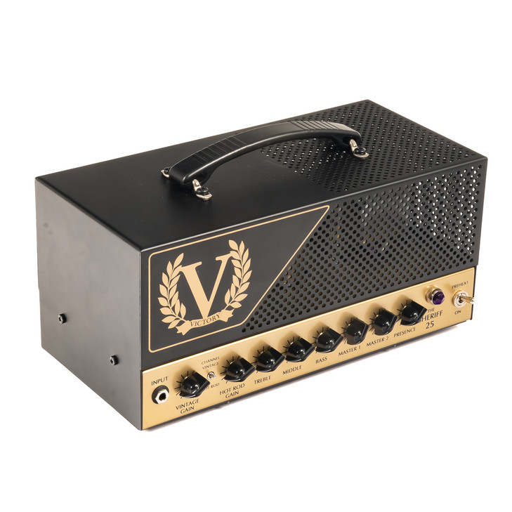 Victory - Sheriff 25 2-Channel 25W Tube Guitar Amplifier Lunch-Box Head w/FSW & Bag - USED