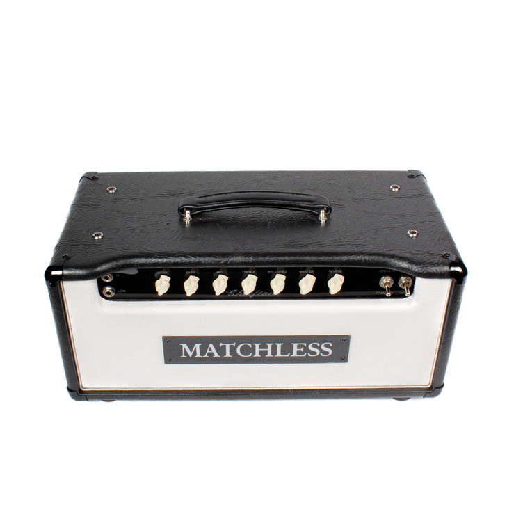 Matchless Chieftain - 40W Tube Guitar Amplifier Head - Black& White w/Cover USED