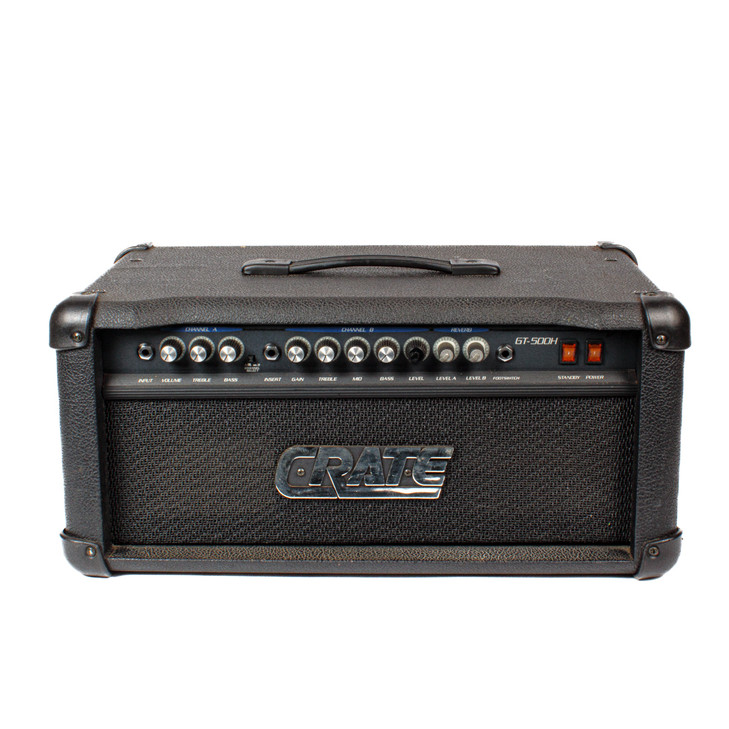 Crate GT-500H 2-Channel 50W Tube Guitar Amplifier Head USED