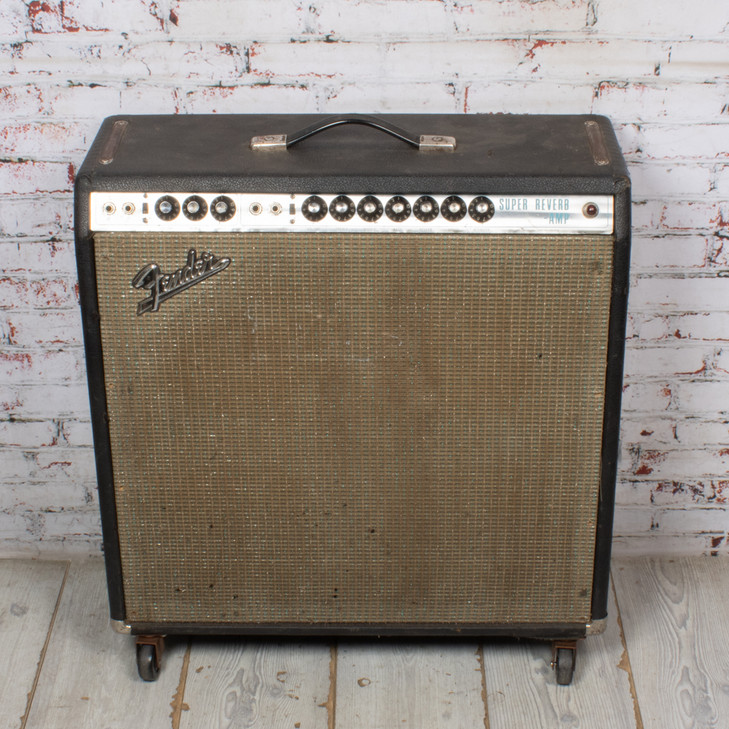 Fender 1970 Super Reverb 4x10" 40W Tube Guitar Combo Amplifier VINTAGE