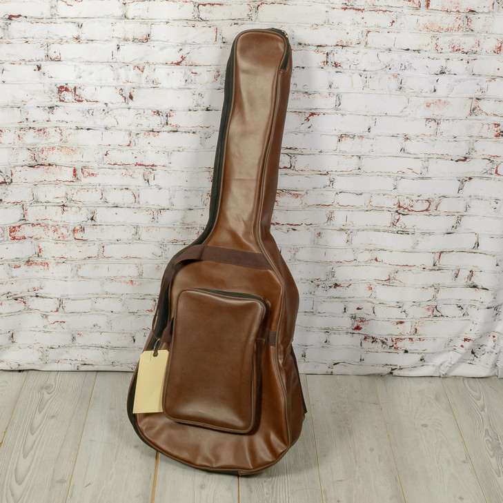 Un-Branded Dreadnaught Acoustic Guitar Bag Brown USED
