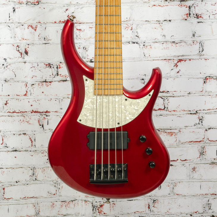 MTD Kingston Artist V Electric Bass Red Metallic w/Bag USED