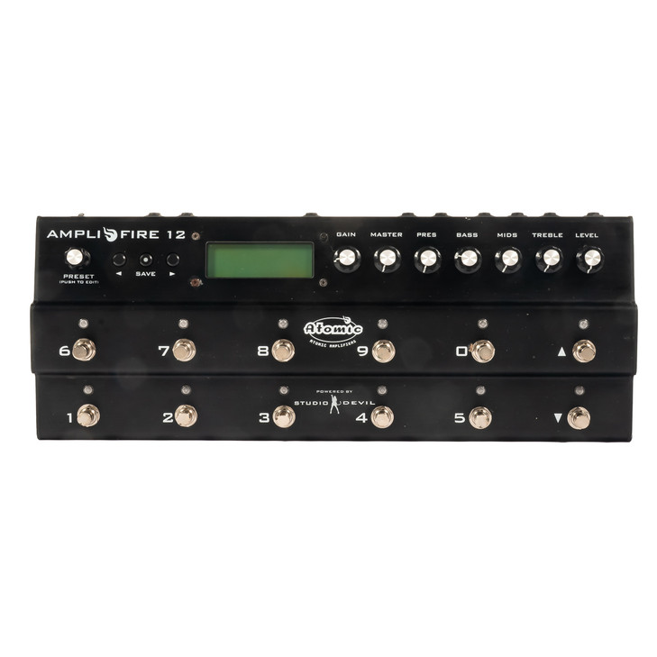 Atomic Amplifiers AmpliFIRE 12 Multi-Effect Pedalboard w/Cable USED