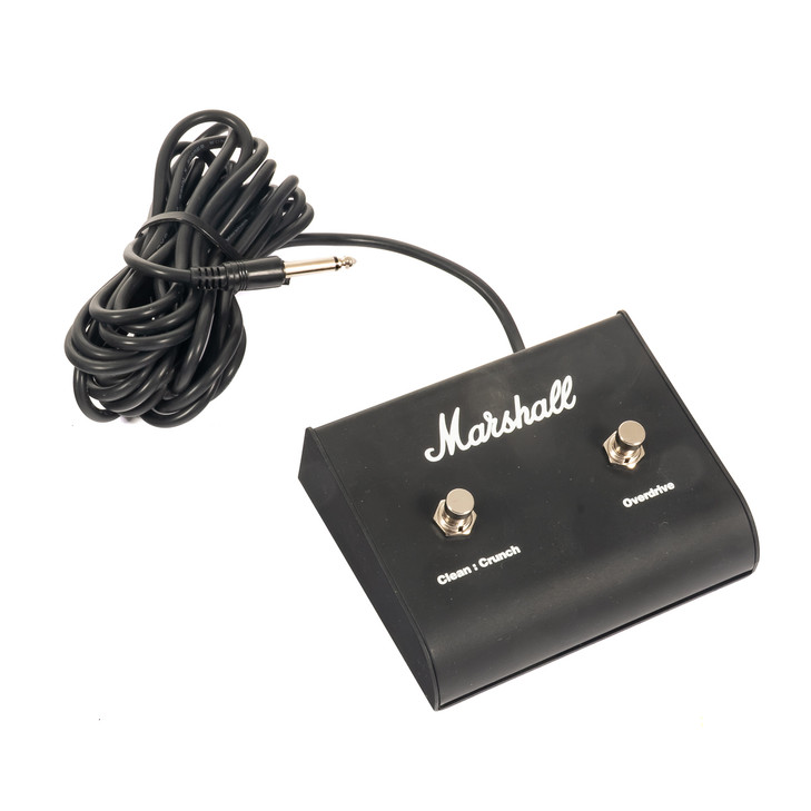 Marshall Two Button Clean : Crunch & Overdrive Footswitch Pedal USED