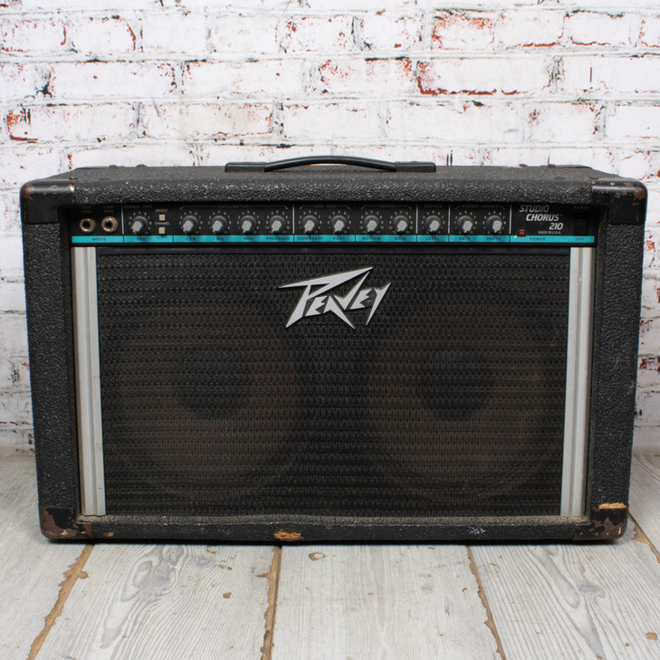 Peavey Studio Chorus 210 2-Channel 2x10" 70W Solid-State Guitar Combo Amplifier VINTAGE