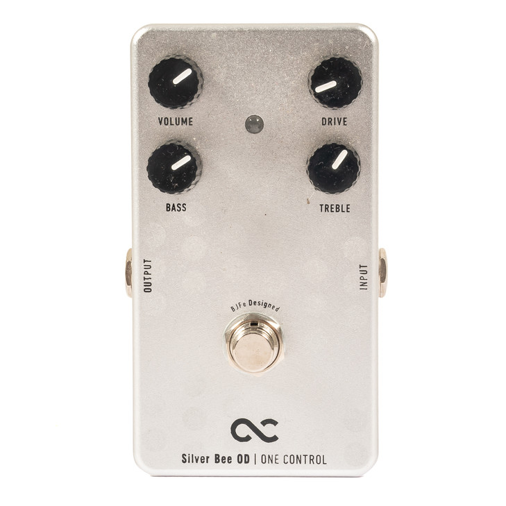 One Control Silver Bee Overdrive Effect Pedal w/Box USED