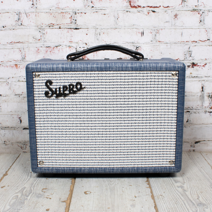 Supro 1605R '64 Reverb 1x8" 5W Tube Guitar Combo Amplifier USED