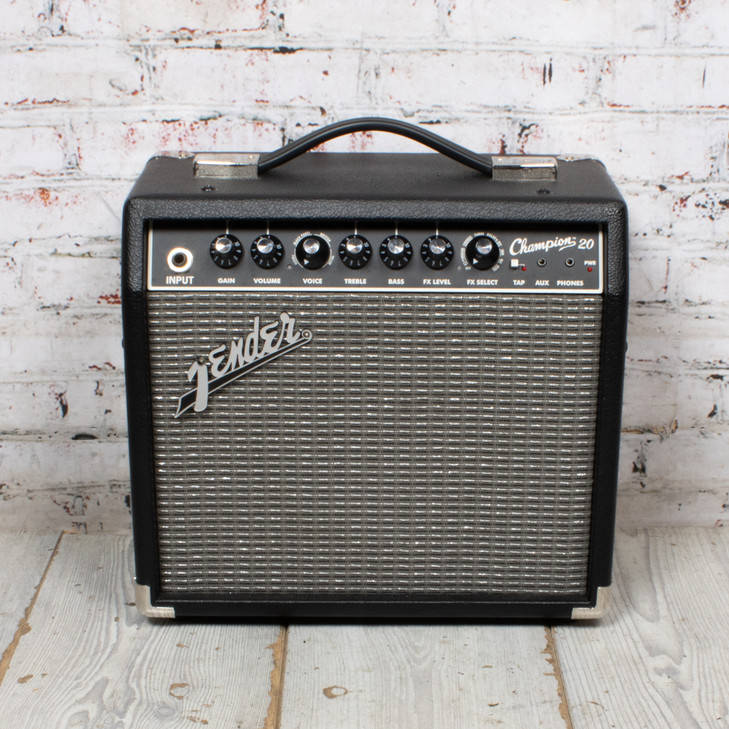 Fender Champion 20 1x8" 20W Solid-State Guitar Practice Amplifier USED