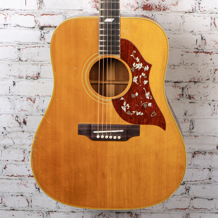 Epiphone 1960s FT-90 El Dorado Sqr-Shldr Dreadnought Acoustic Guitar Natural w/HSC Vintage