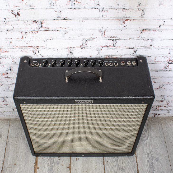 Fender - Deville III 410 - Tube Guitar Combo Amplifier - 2-Channel 4x10" 60W - w/FSW & Cable - USED