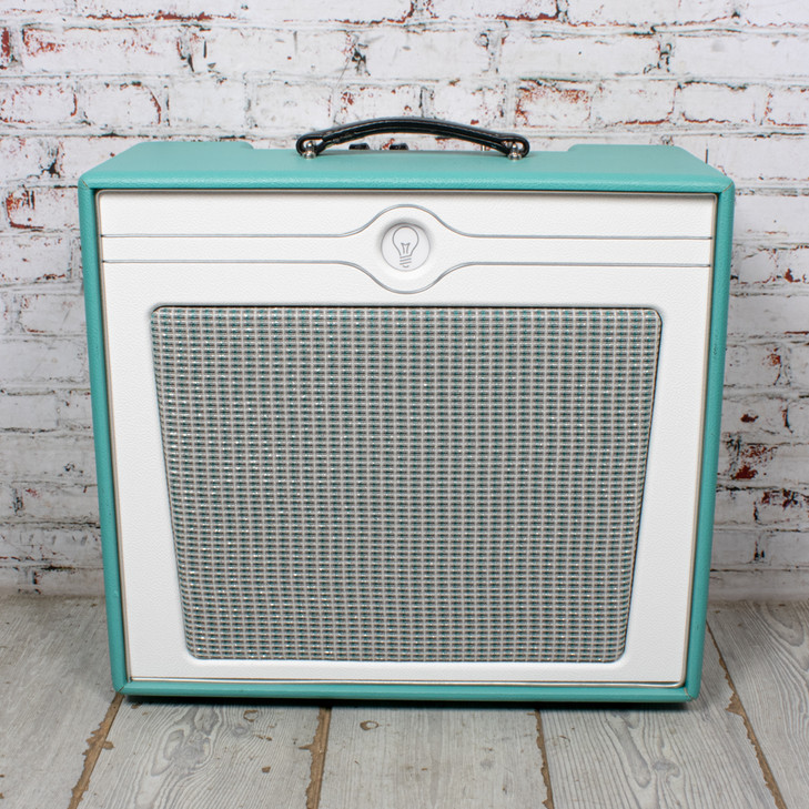Creation Music Daybreak 1x12" 8W Tube Guitar Combo Amplifier Seafoam Green USED